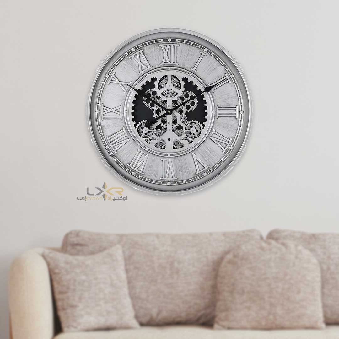  ساعت دیواری چرخدنده والتر طوسی مناسب سبک مدرن و نئوکلاسیک 6109 