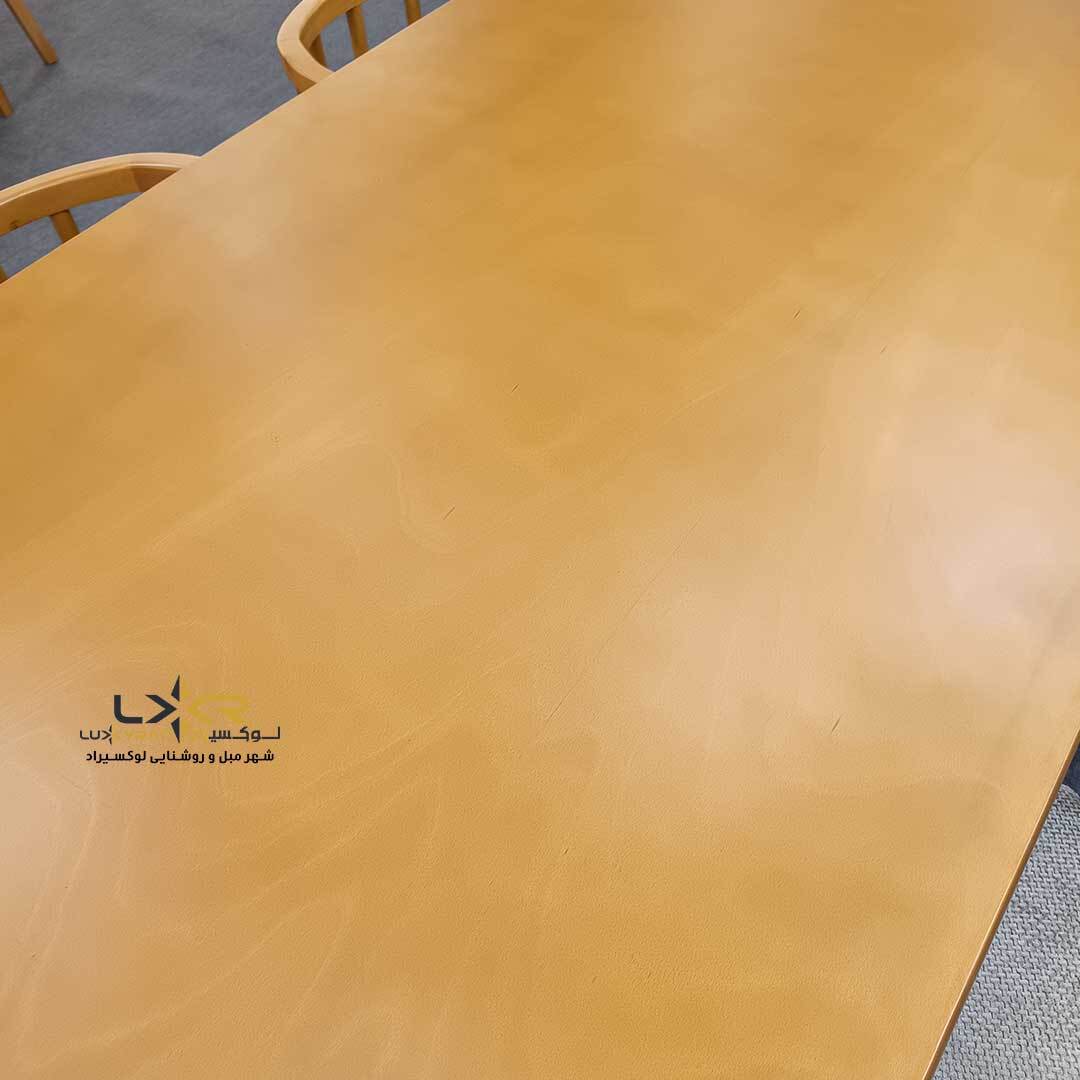  ست نهارخوری سبک مدرن و زیبا رنگ خودرنگ 