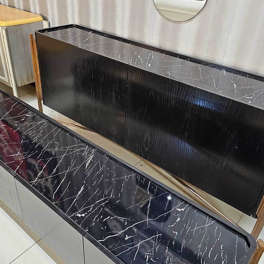  آینه و کنسول و میز تی وی پینترستی خوش قیمت مشکی 