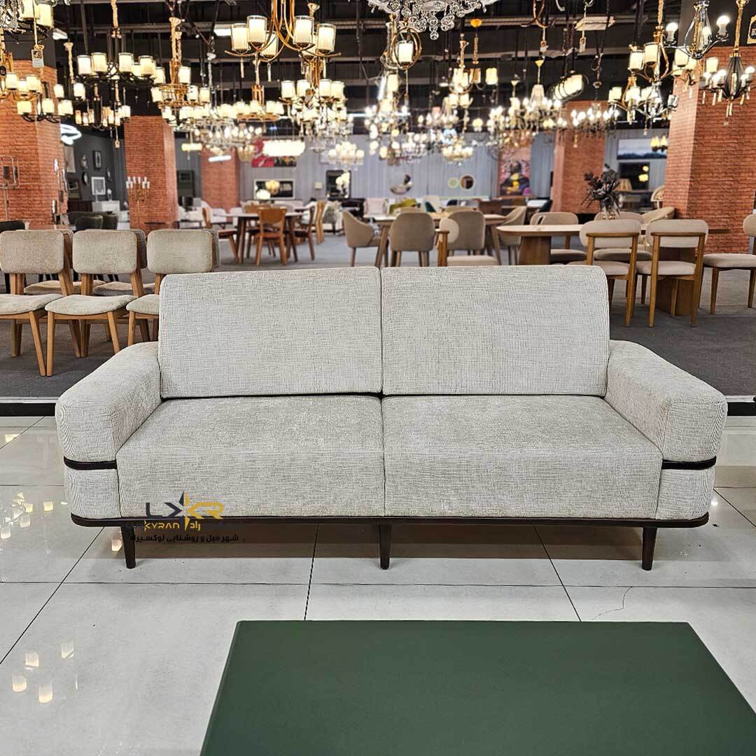  کاناپه سه نفره راحتی مدرن ومینیمال رنگ 
