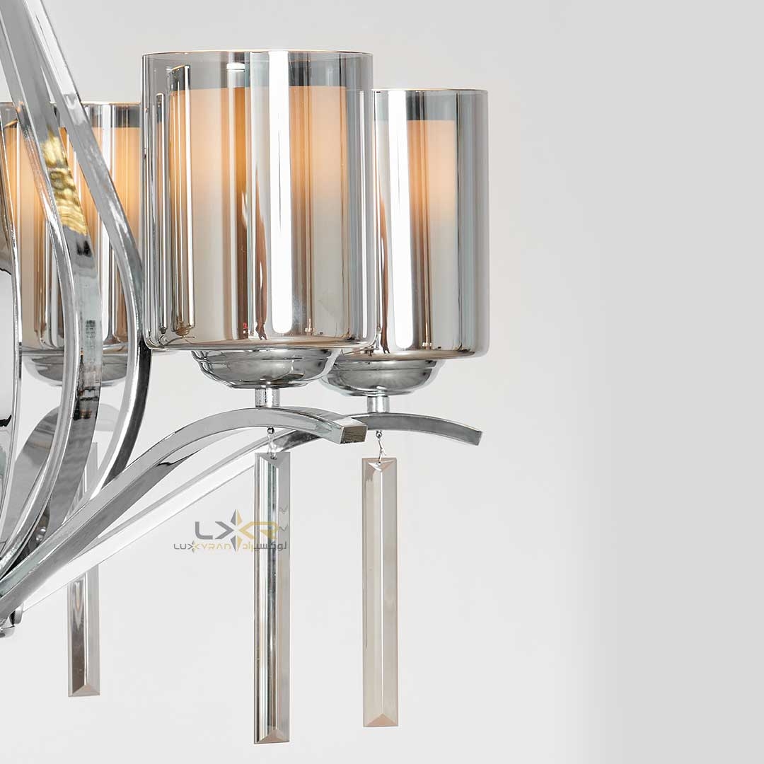 لوستر اقتصادی و شیک سبک مدرن 6 شعله 8532/6